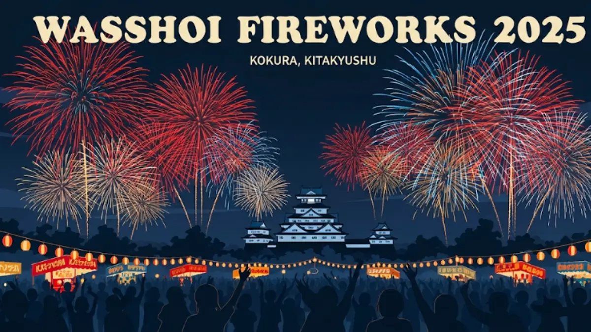 WASSHOI FIREWORKS 2025 小倉の花火大会イメージ WASSHOI FIREWORKS 2025 小倉の夏祭り花火イメージ画像